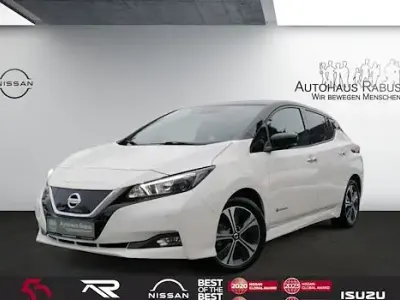 Gebraucht Nissan Leaf N-Connecta 110 kW (150 PS) 2020 Weiß Kleinwagen