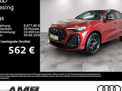Neu Audi Q5 S-Line 204 PS (150 kW) 2025 Rot SUV