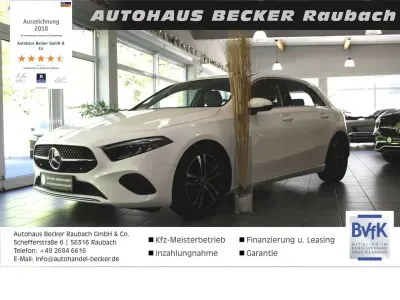 Second-hand Mercedes A200 Advanced 150 CP (110 kW) 2025 Alb Berlinǎ