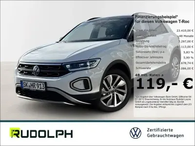 Gebraucht VW T-Roc Goal 116 PS (85 kW) 2025 Weiss SUV