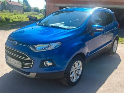 Gebraucht Ford Ecosport Titanium 125 PS (91 kW) 2017 Blau SUV