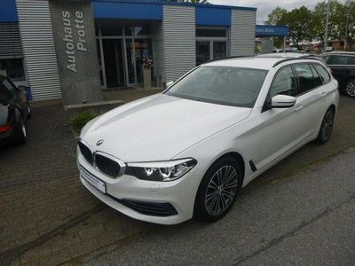 Gebraucht BMW 520 Sport Line 190 PS (139 kW) 2019 Weiß Limousine