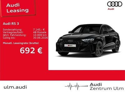 Usata Audi RS3 Ambiente 400 CV (294 kW) 2025 Nero Berlina