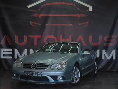 Gebraucht Mercedes SL500 AMG 306 PS (225 kW) 2001 Silber Cabrio
