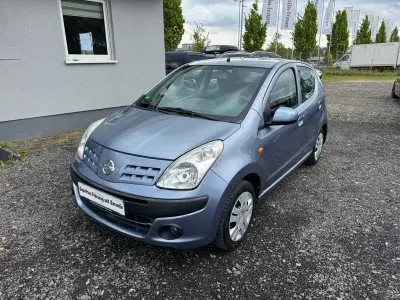 Gebraucht Nissan Pixo Acenta 68 PS (50 kW) 2009 Blau Kleinwagen