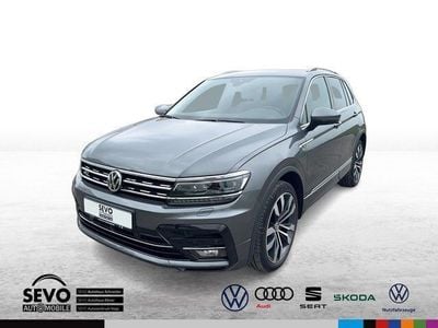 Grau Gebraucht 2020 VW Tiguan Highline SUV | 29.780 € (Guter Preis)