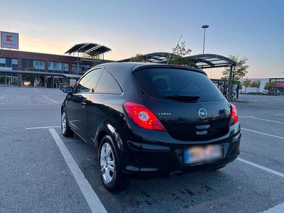 Gebraucht Opel Corsa Eco 70 PS (51 kW) 2011 Schwarz Kleinwagen