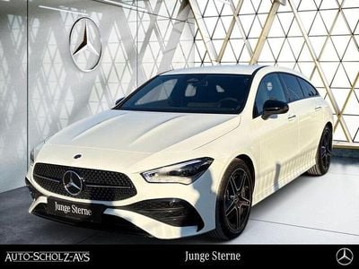 Gebraucht Mercedes CLA200 Shooting Brake AMG 150 PS (110 kW) 2025 Unilack polarweiß Kombi
