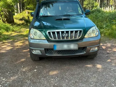 Gebraucht Hyundai Terracan 163 PS (119 kW) 2005 Grün SUV