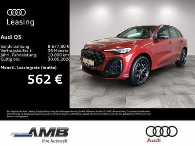 Neu Audi Q5 S-Line 204 PS (150 kW) 2025 Rot SUV