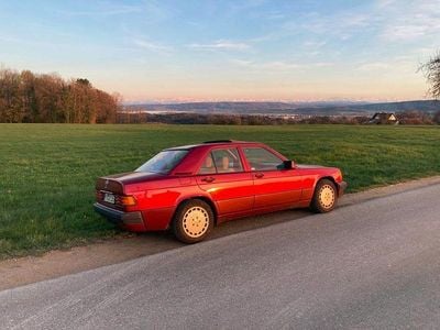 Usata Mercedes 190 136 CV (100 kW) 1992 Rosso Berlina