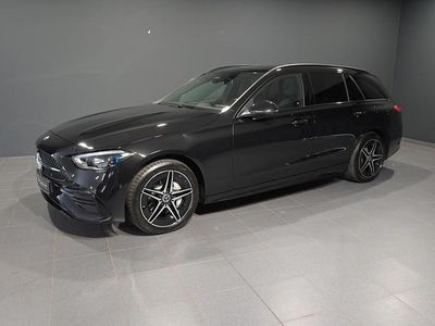 Gebraucht Mercedes C300e AMG line 313 PS (230 kW) 2025 Metalliclack obsidianschwarz Kombi