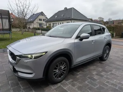 Second-hand Mazda CX-5 Exclusive-Line 150 CP (110 kW) 2018 Argintiu SUV