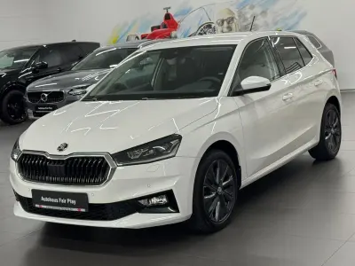 Gebraucht Skoda Fabia Style 110 PS (80 kW) 2023 Weiß Kleinwagen