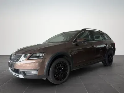 Gebraucht Skoda Octavia Scout 4x4 184 PS (135 kW) 2018 Braun Kombi