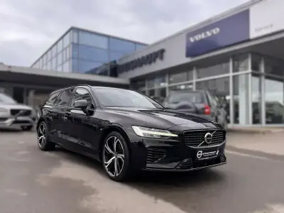 Brugt Volvo V60 Plus 455 HK (334 kW) 2022 Sort Stationcar