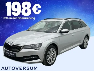 Gebraucht Skoda Superb Business Line 150 PS (110 kW) 2022 Brilliantsilber metallic Kombi