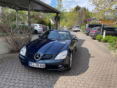 Gebraucht Mercedes SLK350 272 PS (200 kW) 2006 Blau Cabrio