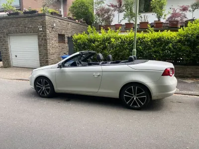 Gebraucht VW Eos 160 PS (117 kW) 2009 Weiß Cabrio