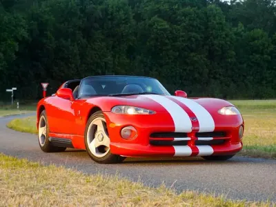 Gebraucht Dodge Viper 400 PS (294 kW) 1993 Rot Cabrio