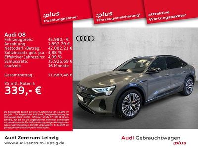 Gebraucht Audi Q8 e-tron Sport 250 kW (340 PS) 2023 Grau SUV