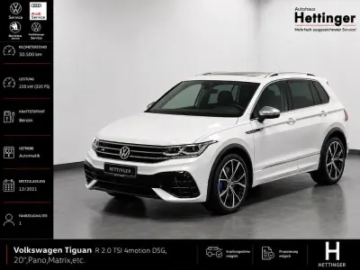 Gebraucht VW Tiguan R 320 PS (235 kW) 2021 Weiß SUV