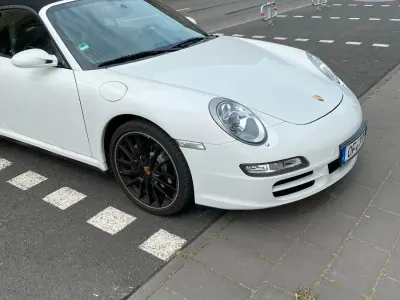 Usado Porsche 997 325 CV (239 kW) 2008 Blanco Descapotable