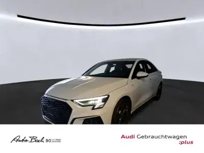 Gebraucht Audi A3 S-Line 150 PS (110 kW) 2022 Gletscherweiß metallic Limousine