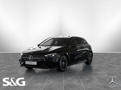 Gebraucht Mercedes A180 AMG 136 PS (100 kW) 2025 Metalliclack kosmosschwarz Limousine