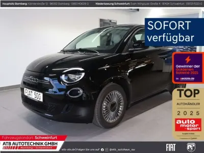 Neu Fiat 500 Icon 65 PS (47 kW) 2026 Schwarz Kleinwagen