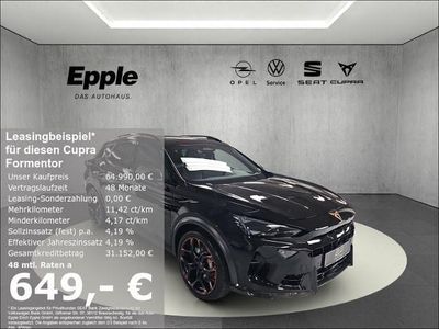 Ny Cupra Formentor VZ 390 HK (286 kW) 2026 Sort SUV