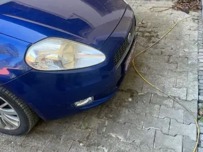 Gebraucht Fiat Punto Dynamic 90 PS (66 kW) 2006 Blau Kleinwagen