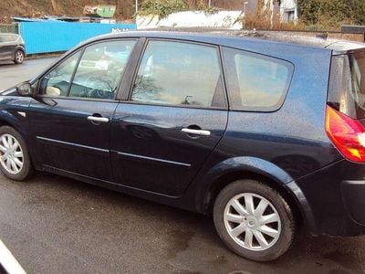 Gebraucht Renault Scénic II Exception 135 PS (99 kW) 2008 Blau Van / Kleinbus