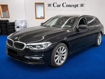 Gebraucht BMW 520 Sport Line 190 PS (139 kW) 2018 Schwarz Kombi