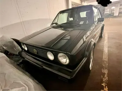 Gebraucht VW Golf Cabriolet Classicline 98 PS (72 kW) 1993 Schwarz Cabrio