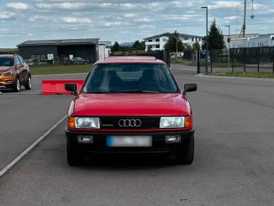 Gebraucht Audi Quattro 113 PS (83 kW) 1989 Rot Coupé