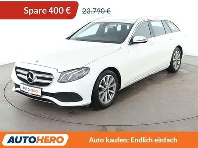 Weiß Gebraucht 2018 Mercedes E200 Avantgarde Kombi | 23.390 € (Fairer Preis)