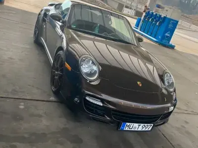 Gebraucht Porsche 997 Turbo 480 PS (353 kW) 2007 Braun Cabrio