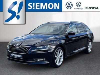 Second-hand Skoda Superb Style 190 CP (139 kW) 2016 Negru Break