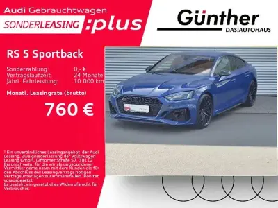 Gebraucht Audi RS5 Sportback Sport 450 PS (330 kW) 2023 Ascariblau metallic Limousine