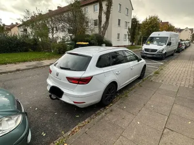 Gebraucht Seat Leon 131 PS (96 kW) 2019 Weiß Kombi