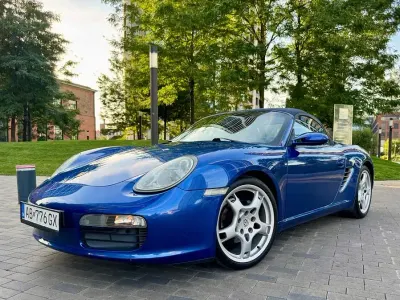 Gebraucht Porsche Boxster 239 PS (175 kW) 2006 Blau Cabrio