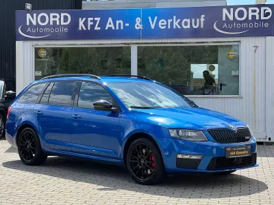 Gebraucht Skoda Octavia RS 184 PS (135 kW) 2014 Blau Kombi