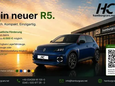 Neu Renault R5 Techno 110 kW (150 PS) 2026 Weiß Kleinwagen