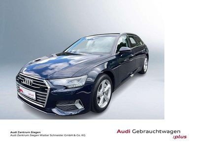 Firmamentblau metallic (metallic) Gebraucht 2021 Audi A6 Sport Kombi | 29.910 € (Superpreis)