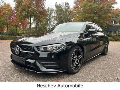 Nachtschwarz Gebraucht 2022 Mercedes CLA220 AMG line Limousine | 23.590 € (Guter Preis)