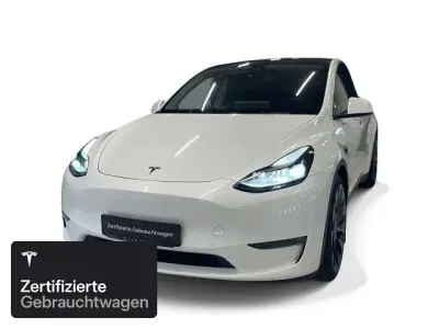 Gebraucht Tesla Model Y Performance 392 kW (533 PS) 2022 Pearl white multicoat SUV