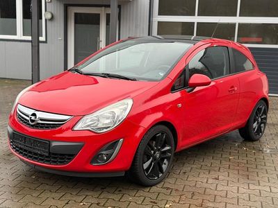 Gebraucht Opel Corsa Color Edition 87 PS (63 kW) 2011 Rot Kleinwagen