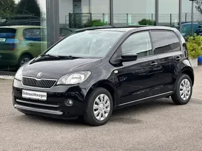 Gebraucht Skoda Citigo Ambition 60 PS (44 kW) 2014 Schwarz Kleinwagen