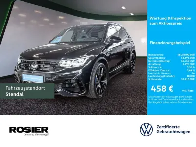 Gebraucht VW Tiguan R 320 PS (235 kW) 2024 Schwarz / deep black (metallic) SUV